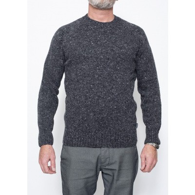 Barbour Netherton Crew Charcoal Foto van Barbour Netherton Crew Charcoal