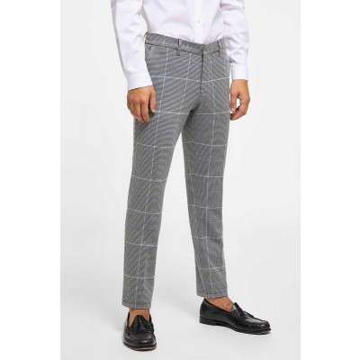 Drykorn Sight Trousers Grey/Blue Foto van Drykorn Sight Trousers Grey/Blue