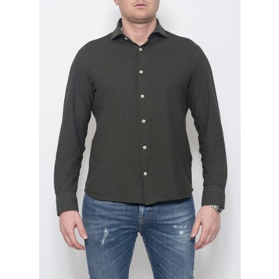 Piacenza Cashmere Shirt Green Foto van Piacenza Cashmere Shirt Green