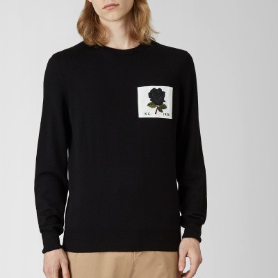 Kent & Curwen EK Sweat Icon Black Foto van Kent & Curwen EK Sweat Icon Black