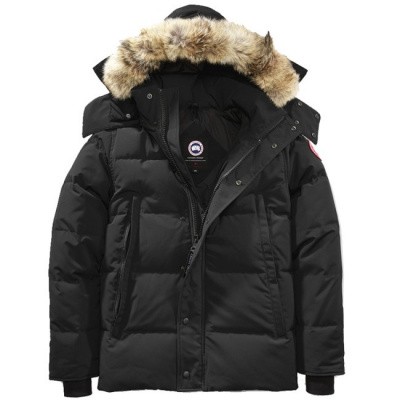 Canada Goose Wyndham Parka Black Foto van Canada Goose Wyndham Parka Black