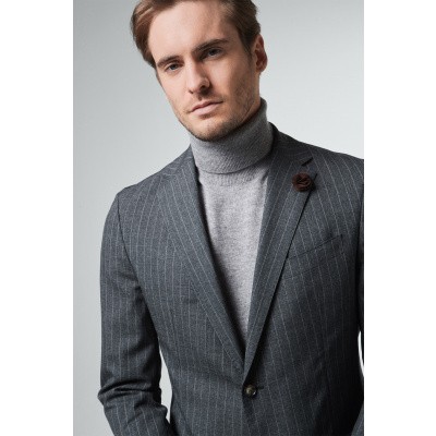 Windsor Travel-W Jacket Grey Striped Foto van Windsor Travel-W Jacket Grey Striped