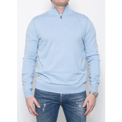Belstaff Half Zip Baby blue Foto van Belstaff Half Zip Baby blue