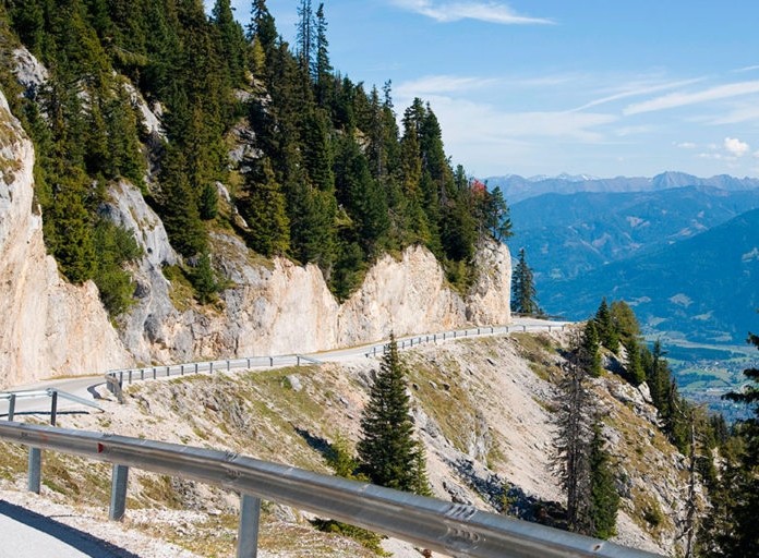 Alpenstrasse - Alpine Road view