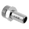 Afbeelding van BONFIX messing verchroomd draadfitting slangpilaar buitendraad 1/2inch x 14mm MR