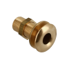 Afbeelding van BONFIX messing draadfitting huiddoorvoer bol met moer en ring buitendraad 3/4inch R