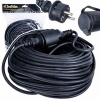 Afbeelding van Verlengkabel 30 meter IP44 – Robuust, veilig en weerbestendig - Voor Bouwplaatsen en Buitengebruik