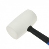 Afbeelding van Professionele rubber hamer met antislip grip 900g