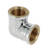 Afbeelding van BONFIX messing verchroomd draadfitting bocht 90 graden 1/2inch RpRp