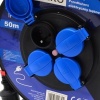 Afbeelding van Elektrische Kabelhaspel 50 m IP44 – 4 Stopcontacten – 230V – 3x1.5mm² - GEKO