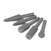 Image of GEKO Wood Rasp Set 5 pieces 15 mm, HEX – 10,000 RPM