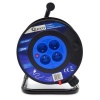 Afbeelding van Elektrische Kabelhaspel 25 m – 4 Stopcontacten – 230V – 3x1.5mm² - GEKO