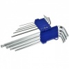 Image of 9-piece long hex key set – hex keys for professionals and DIY enthusiasts