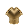 Afbeelding van BONFIX messing draadfitting Y-stuk 2inch RpRpRp