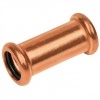 Image of BONFIX press fitting red copper slip coupling 12mm x 12mm FF