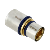 Afbeelding van BONFIX Alu-pers - messing perskoppeling / persfitting - verloopkoppeling recht 50mm x 40mm FF