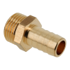 Afbeelding van BONFIX messing draadfitting slangpilaar buitendraad 3/8inch x 8mm MR