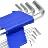 Image of 9-piece long hex key set 190mm – hex keys for professionals and DIY enthusiasts