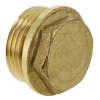 Afbeelding van BONFIX messing draadfitting plug met zeskant 3inch R