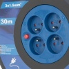 Afbeelding van Elektrische Kabelhaspel 30 m – 4 Stopcontacten – 230V – 3x1.5mm² - GEKO