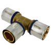 Afbeelding van BONFIX Alu-pers messing persfitting T-stuk 40mm FFF