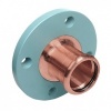 Image of BONFIX press fitting red copper wall backplate flange coupling DN100 F