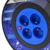 Afbeelding van Elektrische Kabelhaspel 25 m – 4 Stopcontacten – 230V – 3x1.5mm² - GEKO