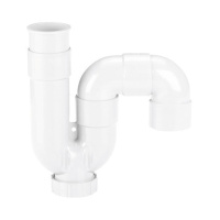 Martens ABS 40mm S en P sifon universeel wit