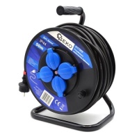 Elektrische Kabelhaspel 50 m IP44 – 4 Stopcontacten – 230V – 3x1.5mm² - GEKO