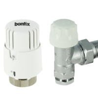 BONFIX radiatorventiel haaks 15mm x 1/2inch