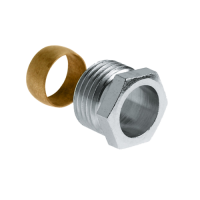 BONFIX knelfitting verloopset voor radiatorkranen