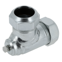 BONFIX C-steel compression fitting elbow with vent 105SP - 22mm FF