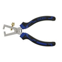 GEKO Wire Stripping Pliers 160 mm – 0.2–6 mm² – Steel Wire Stripper – G00811