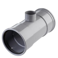 Martens PVC 125mm x 50mm T-stuk 87 graden