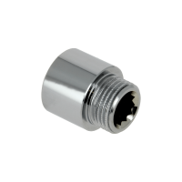 BONFIX messing verchroomd draadfitting kraanverlengstuk 1/2inch x 20mm RRp