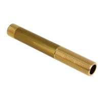BONFIX brass threaded fitting pipe nipple 1/2inch x 150mm RR