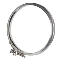 flexible chimney pipe Ø80 - clamp