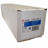 Tellerkopschroeven 10.0 x 180 deeldraad - 50 stuks