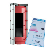 EnergyBy – Buffer tank 1500 liter with 1 coil – Energy label B