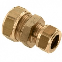 BONFIX messing knelfitting verloop recht 28mm x 15mm FF