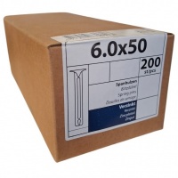 Spanhulzen 6.0 x 50 - 200 stuks