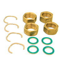 Fittingset solar DN20 1inch - 12-delig