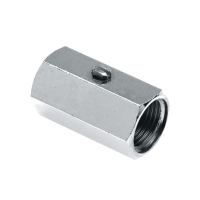 BONFIX messing verchroomd draadfitting minikogelkraan met schroevendraaier bediening 3/4inch RpRp