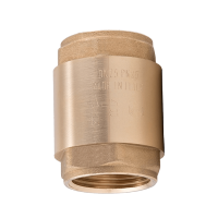 EnergyBy swing check valve FF with brass insert - DN15 (1/2inch)