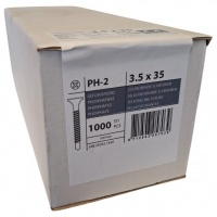 Gipsplaatschroeven met boorpunt 3.5 x 35 - 1000 stuks