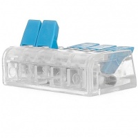 GEKO Lasklemmen 5-voudig 0.2–4 mm² – Snelle en Veilige Elektrische Verbindingen (10 stuks)