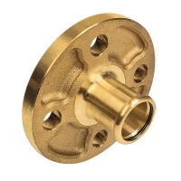 BONFIX press fitting red copper wall backplate flange coupling DN65 F