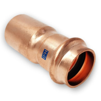 AesPRES Uniko koper persfitting insteekverloop 15mm x 12mm