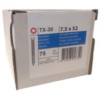 Frame fixing screws flat head 7.5 x 52 -75 pcs
