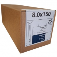 Spanhulzen 8.0 x 150 - 75 stuks